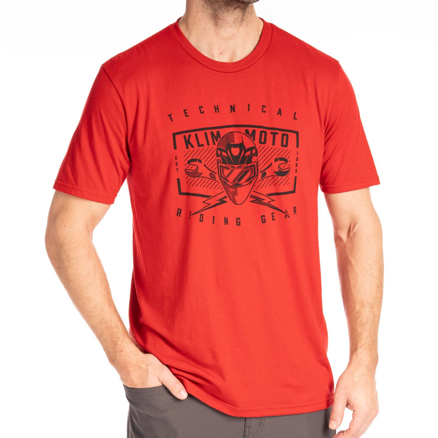 Luxury Lifestyle For Women - Petrol Tri-blend T-shirt _ KLIM Heren