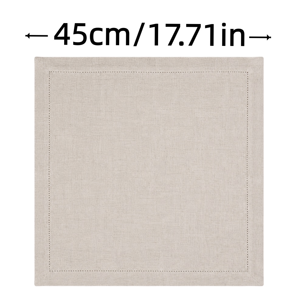 12 stuks linnen banket tafelkl - Linen Napkin Set recensie en prijs