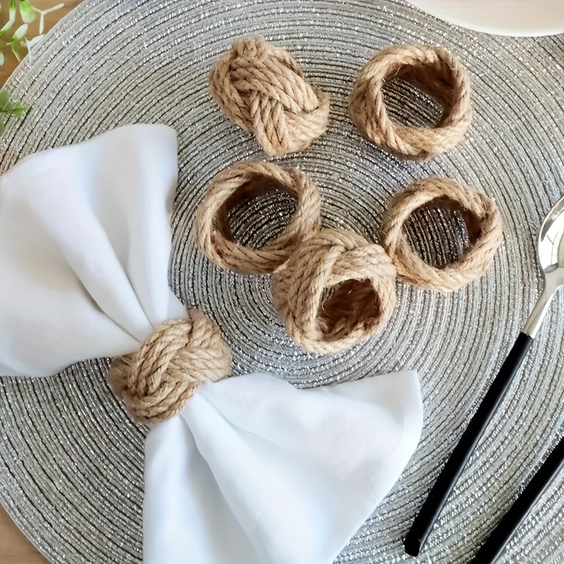 48-delige linnen gevlochten se - Linen Napkin Set recensie en prijs