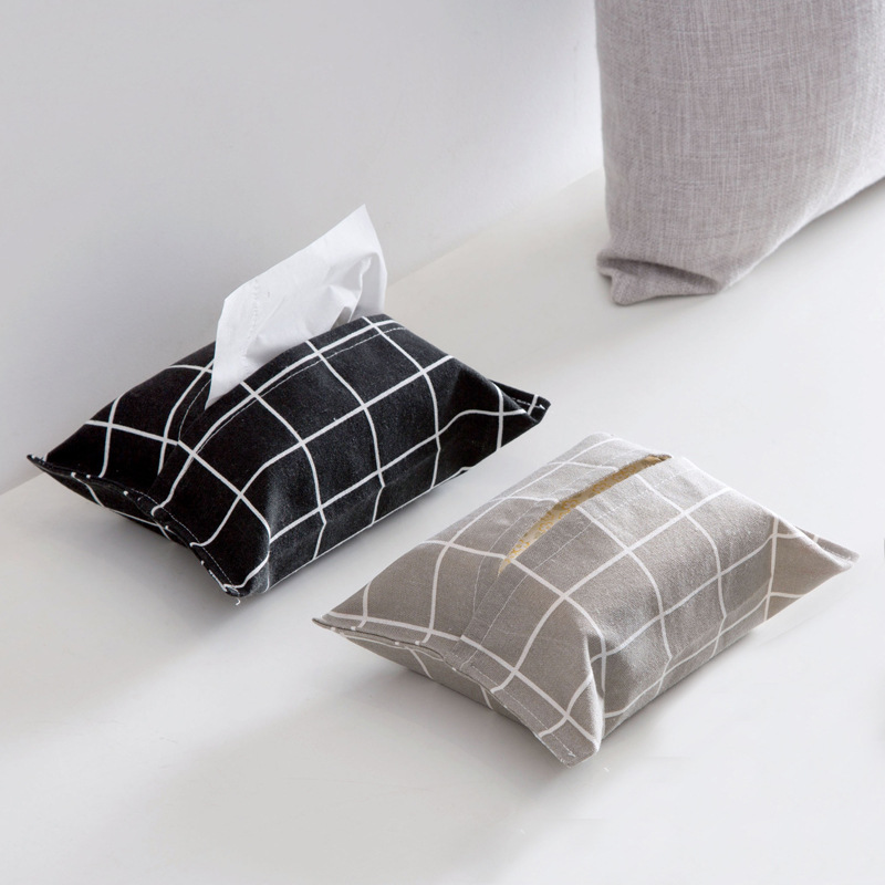 Katoen linnen Tissue Box Auto  - Linen Napkin Set recensie en prijs