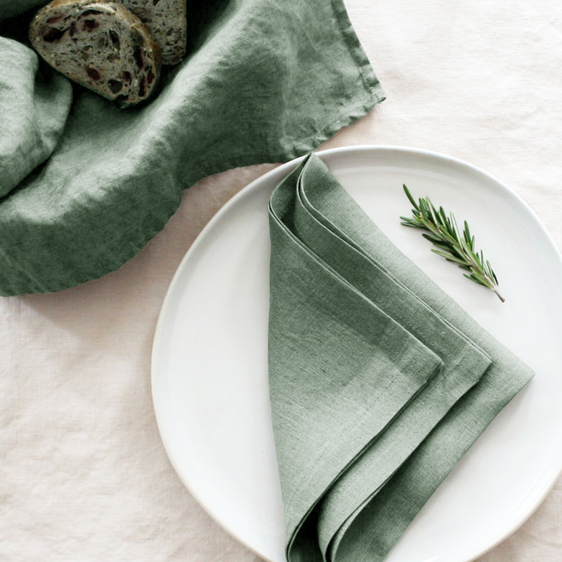 4 STUKS 100% Linnen Servetten, - Linen Napkin Set recensie en prijs