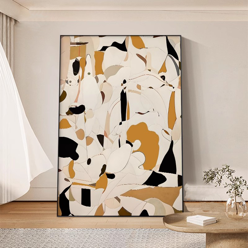 Abstract schilderij in crèmekl - Luxury Lifestyle Background recensie en prijs