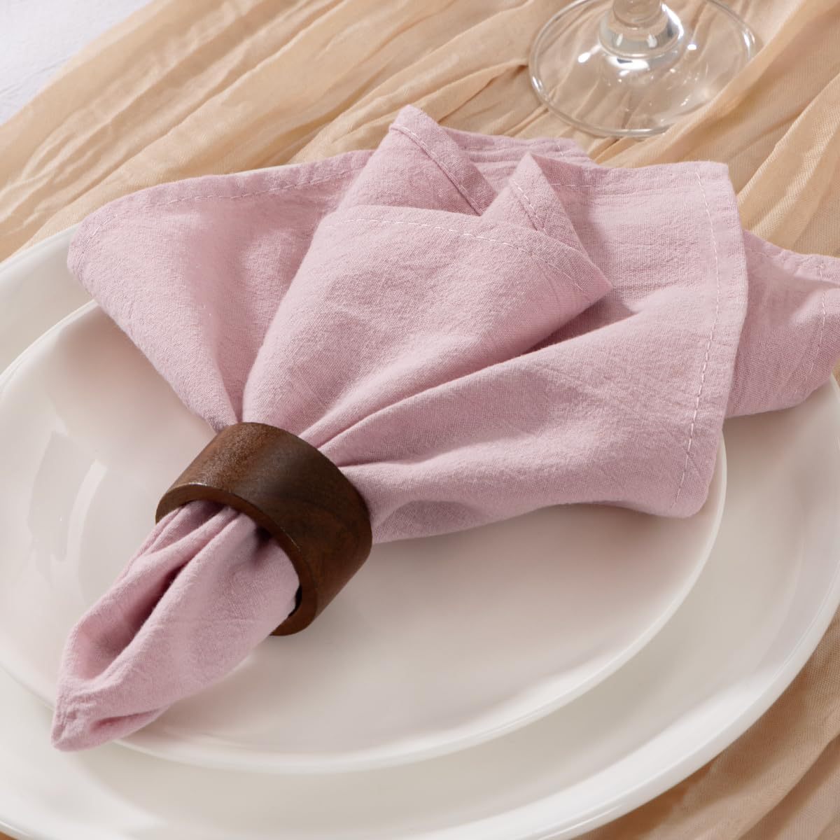 Linnen stoffen servetten set v - Linen Napkin Set recensie en prijs