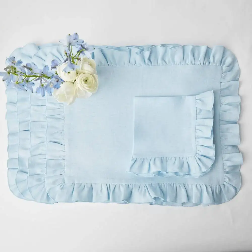 Set van 6 100% linnen servette - Linen Napkin Set recensie en prijs