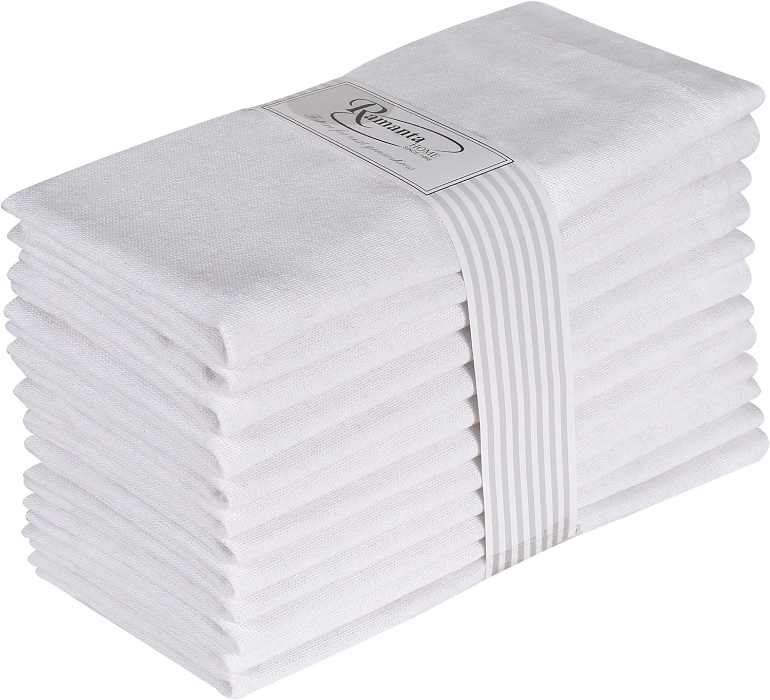 6-delig 100% katoenen dinerser - Linen Napkin Set recensie en prijs
